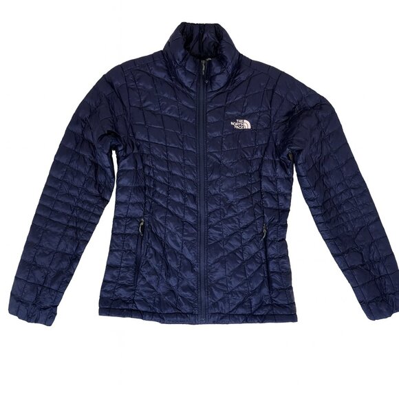 The North Face ThermoBall Eco Jacket Blue XS | Warm Packable Layer - Picture 1 of 6